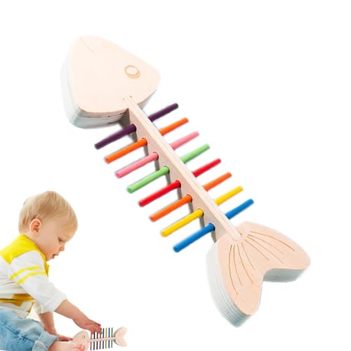 DASHIELL Farbsortierspielzeug, farblich passendes Spielzeug – pädagogisches Farb- und Zahlenspielzeug, formpassendes Spielzeug, Feinmotorikspielzeug für Kinder ab 3 Jahren von DASHIELL