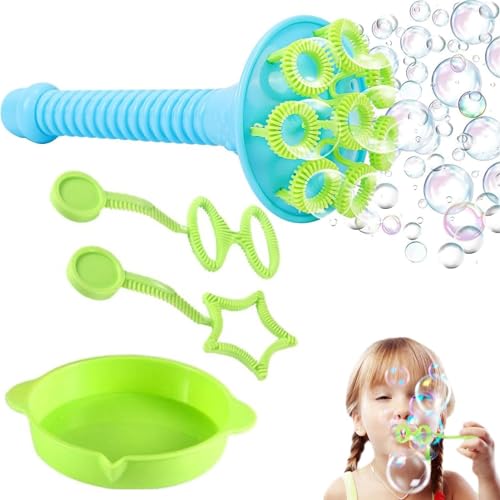 DASHIELL Seifenblasen für Kinder, Seifenblasenstäbe für Kinder | Niedlicher Seifenblasenbläser - Mini-Blasenmacher für Outdoor-Spaß, Trompeten-Blasenstab für Kinder, Outdoor-Blasenstab von DASHIELL