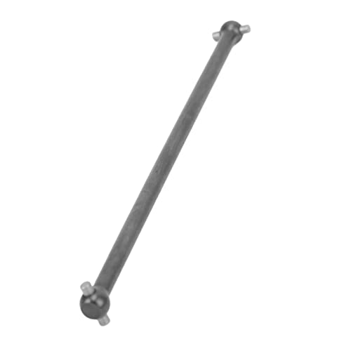 DAUZ RC Radantriebswelle Stift zu Stift 135 Mm Tragbare Steuerzentrale Edelstahl-Antriebswelle für 1/7 1/8 RC-Fahrzeug (Schwarz) von DAUZ