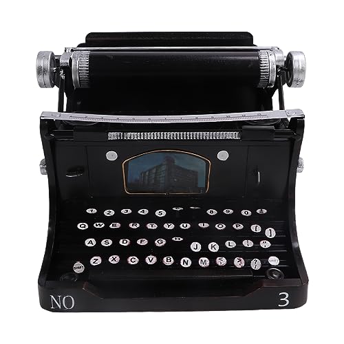 DAUZ Schwarze Tragbare Schreibmaschine, Weit Verbreitetes Antikes Schreibmaschinenmodell für zu Hause von DAUZ