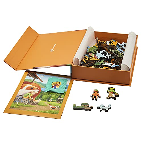 DAVICI Holzpuzzle für Erwachsene und Kinder Einzigartiges Puzzle für die ganze Familie | 100 Teile | Kollektion M - Sommermärchen DAVICI Holzpuzzle für Erwachsene und Kinder Einzigartiges Puzzle für die ganze Familie | 100 Teile | Kollektion M - Sommermärchen von DAVICI