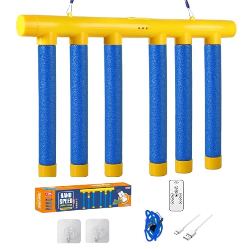 DAWCBVJQ 38,5 X 21,5 cm Fangstöcke Spiel ABS Drop Sticks Game Reaktionstraining Spielzeug Mit Fallenden Stöcken Fallende Stöcke Spiels Catching Sticks Game 3 Fallgeschwindigkeiten Koordinationsspiel von DAWCBVJQ