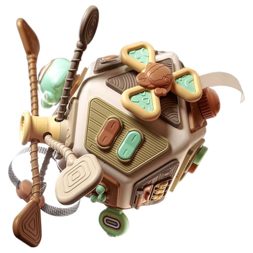 DAWCBVJQ Baby Aktivitätswürfel,Förderung Feinmotorik Fähigkeiten,Flugzeug Reisespielzeug für Kleinkinder | Für Kinder Mädchen Ab 6 Monaten DAWCBVJQ Baby Aktivitätswürfel,Förderung Feinmotorik Fähigkeiten,Flugzeug Reisespielzeug für Kleinkinder | Für Kinder Mädchen Ab 6 Monaten von DAWCBVJQ