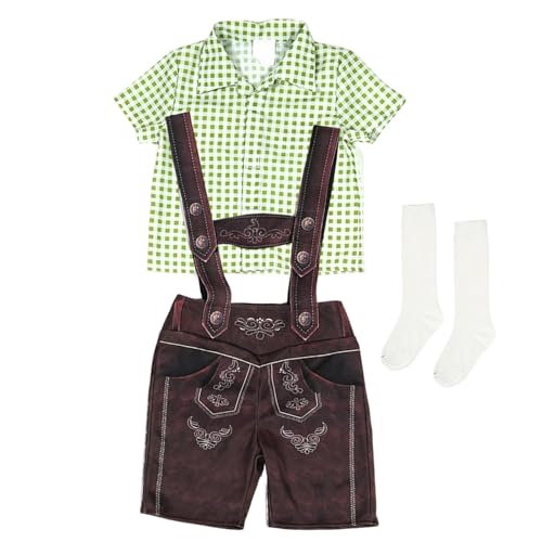 DAWCBVJQ Kinder Oktoberfest Kostüme - Halloween Party Verkleidung | Festkleidung Für Umzüge Kindergarten Familienfeste Kinderfeste DAWCBVJQ Kinder Oktoberfest Kostüme - Halloween Party Verkleidung | Festkleidung Für Umzüge Kindergarten Familienfeste Kinderfeste von DAWCBVJQ