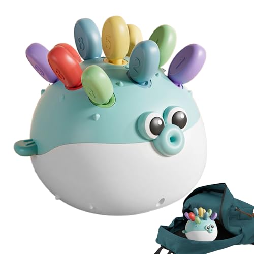 DAWCBVJQ Kinder Zuordnungsspiel - Motorikspielzeug Für Babys,Niedliches Formen Zahlen Lernspielzeug Ab 1 Jahr Für Unterwegs Schlafenszeit Klassenaktivitäten Kleinkinder von DAWCBVJQ