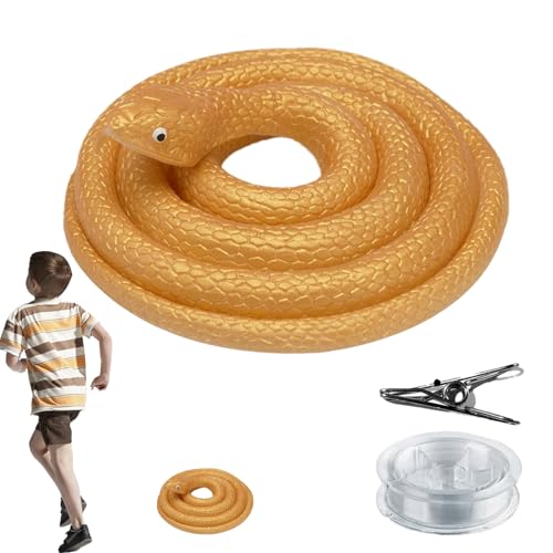 DAWCBVJQ Kunstschlangen | Schnappschlange Aus Silikon Für Scherze - Silikon-Spaßspielzeug Mit Kletterclip Für Geburtstag, Feiern & Outdoor-Aktivitäten DAWCBVJQ Kunstschlangen | Schnappschlange Aus Silikon Für Scherze - Silikon-Spaßspielzeug Mit Kletterclip Für Geburtstag, Feiern & Outdoor-Aktivitäten von DAWCBVJQ