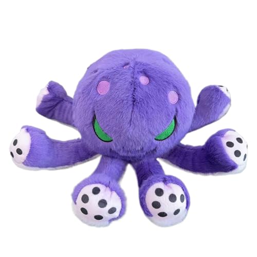DAWCBVJQ Oktopus Plush Spielzeug - Sammeldekoration Für Halloween Zuhause | Realistische Tischsee Tier Oktopus Plüschtier - Für Frauen Kinder Mädchen Teens Erwachsene von DAWCBVJQ