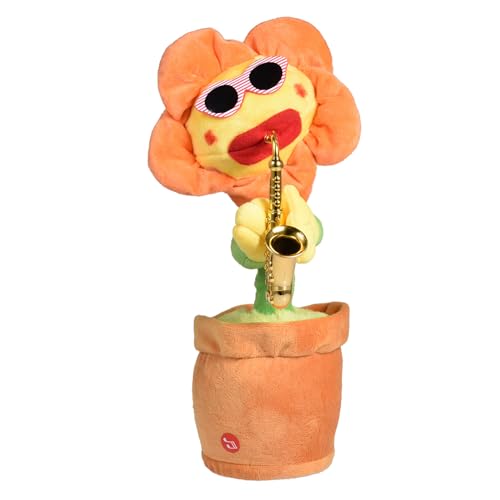 DAWCBVJQ Singende Und Tanzende Sonnenblume Singende Sonnenblume Sprechende Sonnenblumes Leuchtendes, Sprechendes, Sich Wiederholendes Saxophon Aus Weichem Plüsch, Partygeschenke,80 Lieder DAWCBVJQ Singende Und Tanzende Sonnenblume Singende Sonnenblume Sprechende Sonnenblumes Leuchtendes, Sprechendes, Sich Wiederholendes Saxophon Aus Weichem Plüsch, Partygeschenke,80 Lieder von DAWCBVJQ