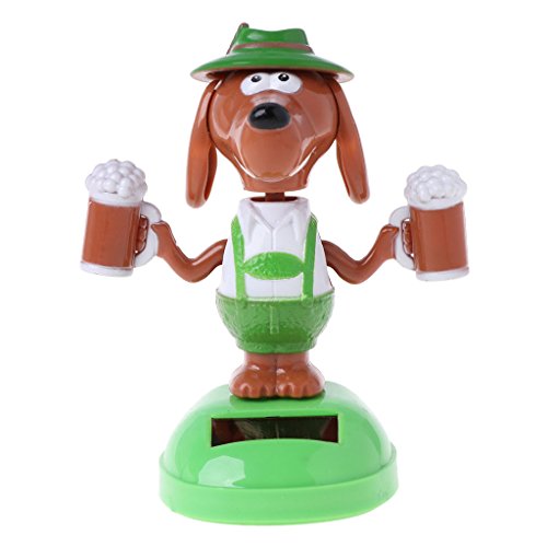 DAYLIGHE 3.94x2.36x4.33 Dekoration Geschenk Solar Powered Bobble Für Head Beer Hunde Spielzeugauto Dekoration Für Auto Dashboard Büroschreibtisch DAYLIGHE 3.94x2.36x4.33 Dekoration Geschenk Solar Powered Bobble Für Head Beer Hunde Spielzeugauto Dekoration Für Auto Dashboard Büroschreibtisch von DAYLIGHE