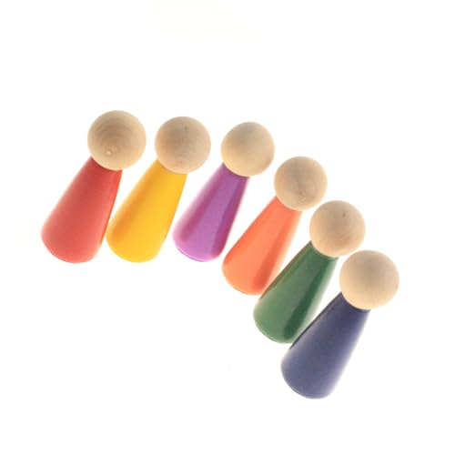 DAYLIGHE 6 Stücke Naturholz Menschen Die Zum Malen Von Kinderspielzeug Und Dekorativen Figuren Hölzerne Peg Puppenmalerei Vorgesehen Sind DAYLIGHE 6 Stücke Naturholz Menschen Die Zum Malen Von Kinderspielzeug Und Dekorativen Figuren Hölzerne Peg Puppenmalerei Vorgesehen Sind von DAYLIGHE