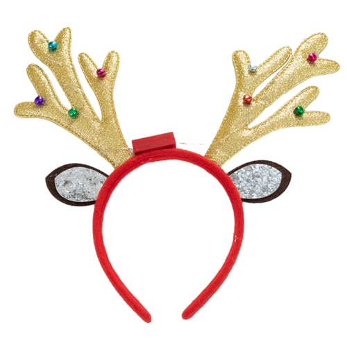 DAYLIGHE Weihnacht Rentier Horn Stirnbänder Glitzer LED HAIR HAOOP FÜR WHOLY Kopfbedeckung Kostüm Party Vorräte DAYLIGHE Weihnacht Rentier Horn Stirnbänder Glitzer LED HAIR HAOOP FÜR WHOLY Kopfbedeckung Kostüm Party Vorräte von DAYLIGHE