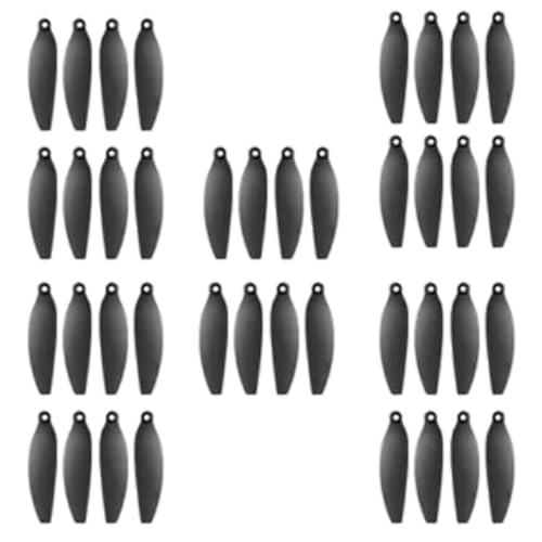 DAYUDDRICAR Drohne Propeller Part, S99 Max Propeller Props Blade Kit 3.7V 2000mAh Lipo Battery with USB Charger Cable Spare Part for S99 Max Drone Accessories (Color : 40PCS Propeller) von DAYUDDRICAR