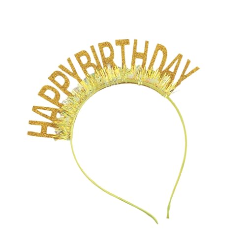 DAYnagh Geburtstags-Stirnband für Erwachsene und Kinder, Happy Birthday, Glitzer, Krone, Haarband, Geburtstagsfeier, Kopfbedeckung für Kinder DAYnagh Geburtstags-Stirnband für Erwachsene und Kinder, Happy Birthday, Glitzer, Krone, Haarband, Geburtstagsfeier, Kopfbedeckung für Kinder von DAYnagh
