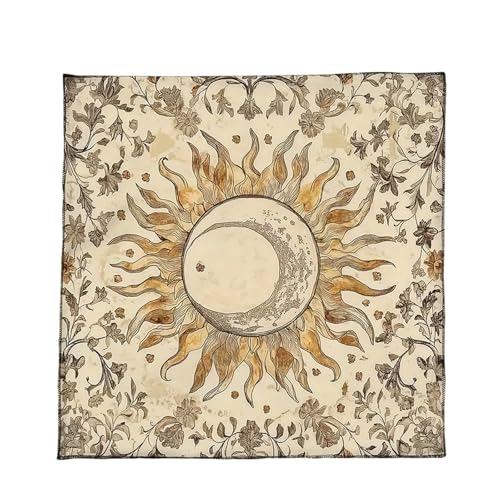 DAYnagh Velvets Tarots Lesen Stoff Okkulte Symbole Künstlerische Velvets Wahrsagerungsmatten Spirituelle Praxis Accessoire Durabilität Tarottuch Tuch von DAYnagh