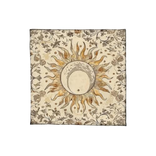 DAYnagh Velvets Tarots Lesen Stoff Okkulte Symbole Künstlerische Velvets Wahrsagerungsmatten Spirituelle Praxis Accessoire Durabilität Tarottuch Tuch von DAYnagh