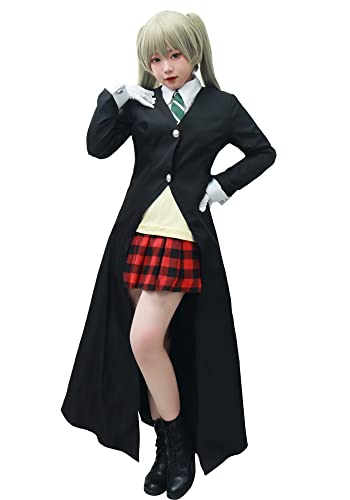 DAZCOS Damen Maka Albarn Cosplay Frauen M Schwarz DAZCOS Damen Maka Albarn Cosplay Frauen M Schwarz von DAZCOS