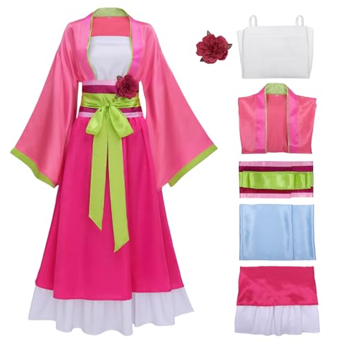 DAZCOS Maomao Cosplay Kostüm Anime Hanfu US-Größe für Halloween-Party (klein) von DAZCOS