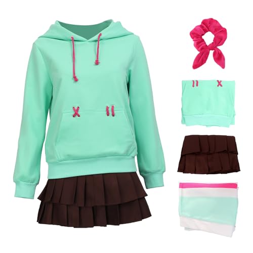 DAZCOS Vanelope von Schweetz Cosplay-Kostüm für Damen - Blau - XXX-Large von DAZCOS