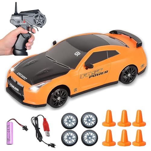 DAZZTIME Ferngesteuertes Auto,1:24 RC Drift Car,mit Arbeitsscheinwerfern,30km/h,2,4 GHz Ferngesteuerte Autos Spielzeug,RC Car,Geschenke für ab 4,5,6,7,8 + Jahre Kinder und Erwachsene DAZZTIME Ferngesteuertes Auto,1:24 RC Drift Car,mit Arbeitsscheinwerfern,30km/h,2,4 GHz Ferngesteuerte Autos Spielzeug,RC Car,Geschenke für ab 4,5,6,7,8 + Jahre Kinder und Erwachsene von DAZZTIME