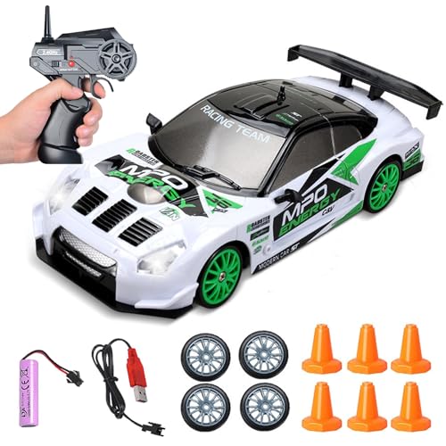 DAZZTIME Ferngesteuertes Auto,1:24 RC Drift Car,mit Arbeitsscheinwerfern,30km/h,2,4 GHz Ferngesteuerte Autos Spielzeug,RC Car,Geschenke für ab 4,5,6,7,8 + Jahre Kinder und Erwachsene DAZZTIME Ferngesteuertes Auto,1:24 RC Drift Car,mit Arbeitsscheinwerfern,30km/h,2,4 GHz Ferngesteuerte Autos Spielzeug,RC Car,Geschenke für ab 4,5,6,7,8 + Jahre Kinder und Erwachsene von DAZZTIME