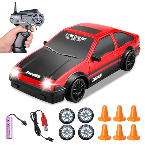 DAZZTIME Ferngesteuertes Auto,1:24 RC Drift Car,mit Arbeitsscheinwerfern,30km/h,2,4 GHz Ferngesteuerte Autos Spielzeug,RC Car,Geschenke für ab 4,5,6,7,8 + Jahre Kinder und Erwachsene DAZZTIME Ferngesteuertes Auto,1:24 RC Drift Car,mit Arbeitsscheinwerfern,30km/h,2,4 GHz Ferngesteuerte Autos Spielzeug,RC Car,Geschenke für ab 4,5,6,7,8 + Jahre Kinder und Erwachsene von DAZZTIME