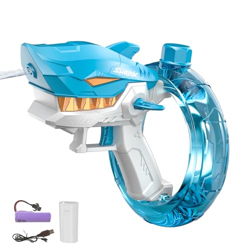 Elektrische Wasserpistole,Wasserpistole für Kinder Erwachsene,Große Kapazität Wasserpistolen,Wasserspritzpistole mit Akku,Großer Reichweite,26-32 FT,Strandparty,Pool Spielzeug. Elektrische Wasserpistole,Wasserpistole für Kinder Erwachsene,Große Kapazität Wasserpistolen,Wasserspritzpistole mit Akku,Großer Reichweite,26-32 FT,Strandparty,Pool Spielzeug. von DAZZTIME