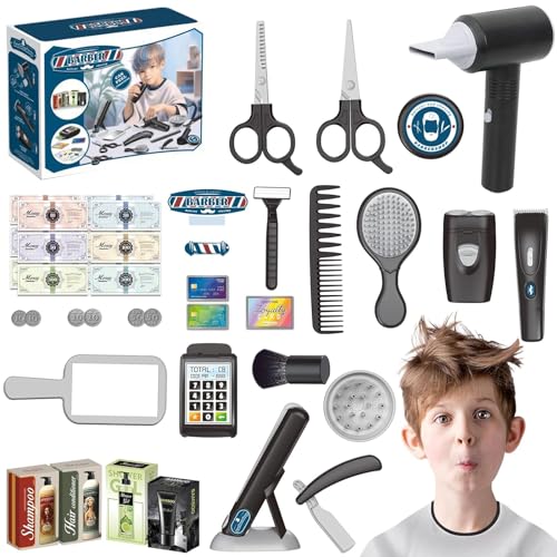 Friseur-und Schminktaschen-Beauty-Set,36 Stück Kinderschminke Set Spielzeug,Styling,Make-Up-Accessoires,Spielset,Kinder Friseur Set,Rollenspielzeug für Jungen & Mädchen Ab 3 Jahren. Friseur-und Schminktaschen-Beauty-Set,36 Stück Kinderschminke Set Spielzeug,Styling,Make-Up-Accessoires,Spielset,Kinder Friseur Set,Rollenspielzeug für Jungen & Mädchen Ab 3 Jahren. von DAZZTIME