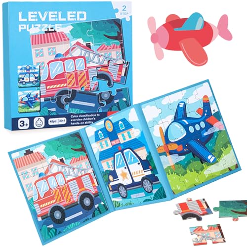 Kinderpuzzle, Magnet Auto Puzzle, Reisespiele, Pädagogisches Spielzeug für 3-5 Jahre, Lernspielzeug und Spiele Kinderpuzzle, Magnet Auto Puzzle, Reisespiele, Pädagogisches Spielzeug für 3-5 Jahre, Lernspielzeug und Spiele von DAZZTIME