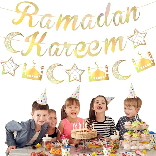 Ramadan Kareem Banner,2 Stücke Ramadan Mubarak Banner,Ramadan Dekoration,Ramadan Kareem Deko Girlande,Eid Mubarak Dekoration,Moon Star Castle Banner Ramadan Eid Decorations. Ramadan Kareem Banner,2 Stücke Ramadan Mubarak Banner,Ramadan Dekoration,Ramadan Kareem Deko Girlande,Eid Mubarak Dekoration,Moon Star Castle Banner Ramadan Eid Decorations. von DAZZTIME