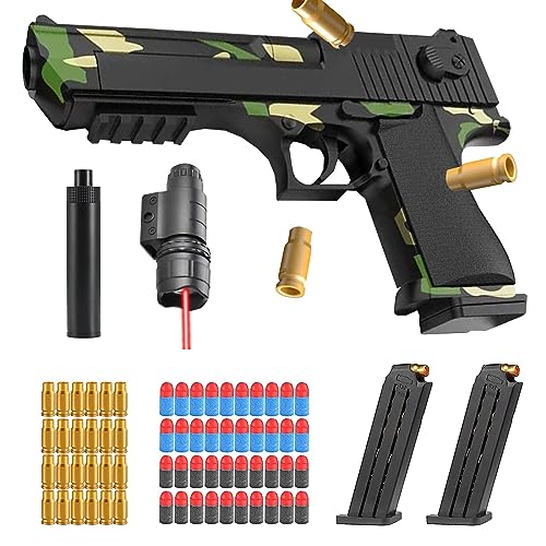 Spielzeug Pistole,Schaumstoff-Blaster,Kinder Pistole,Soft Foam Bullet Blaster Toy,Schaumstoff-Blaster Toy Gun, für 14+ Kindergeschenke von DAZZTIME