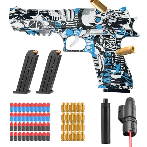 Spielzeug Pistole,Schaumstoff-Blaster,Kinder Pistole,Soft Foam Bullet Blaster Toy,Schaumstoff-Blaster Toy Gun, für 14+ Kindergeschenke von DAZZTIME