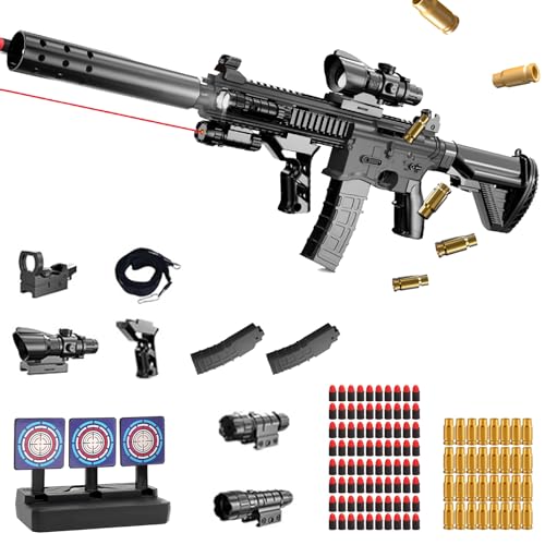 Spielzeug Pistole Kinder,Soft Bullet Gun,Spielzeugpistole,Schaumstoff-Blaster Toy Gun,Schaumstoff Pistole,Toy Foam Blasters Shell Ejecting,Toy Guns für Kinder ab 14 Jahren Spielzeug Pistole Kinder,Soft Bullet Gun,Spielzeugpistole,Schaumstoff-Blaster Toy Gun,Schaumstoff Pistole,Toy Foam Blasters Shell Ejecting,Toy Guns für Kinder ab 14 Jahren von DAZZTIME