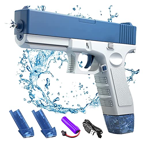 Wasserpistole für Kinder,Elektrische Wasserpistole für Erwachsene ,Wasserpistole Spielzeug ,32ft Reichweite Wasserspielzeug Sommer Partys Schwimmbad von DAZZTIME