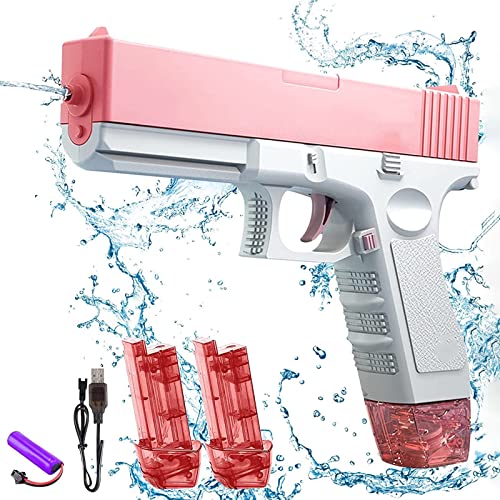 Wasserpistole für Kinder,Elektrische Wasserpistole für Erwachsene und Kinder,Wasserpistole Elektrisch,Wasserpistole Spielzeug für Kinder,32ft Reichweite Wasserspielzeug Sommer Partys Schwimmbad Wasserpistole für Kinder,Elektrische Wasserpistole für Erwachsene und Kinder,Wasserpistole Elektrisch,Wasserpistole Spielzeug für Kinder,32ft Reichweite Wasserspielzeug Sommer Partys Schwimmbad von DAZZTIME