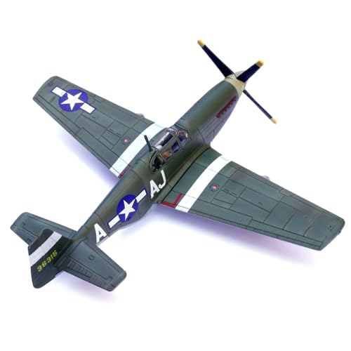 DBEIXIWEI 1:72 WWII USAAF P-51B Mustang Fighter Jet Modell Legierung Hochsimuliertes Flugzeug Luftfahrt Sammlerstücke für Desktop Ornament DBEIXIWEI 1:72 WWII USAAF P-51B Mustang Fighter Jet Modell Legierung Hochsimuliertes Flugzeug Luftfahrt Sammlerstücke für Desktop Ornament von DBEIXIWEI