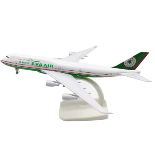 DBEIXIWEI Eva Air Airlines B747 Flugzeugmodell, Druckgusslegierung, Maßstab 1:350, 20 cm DBEIXIWEI Eva Air Airlines B747 Flugzeugmodell, Druckgusslegierung, Maßstab 1:350, 20 cm von DBEIXIWEI