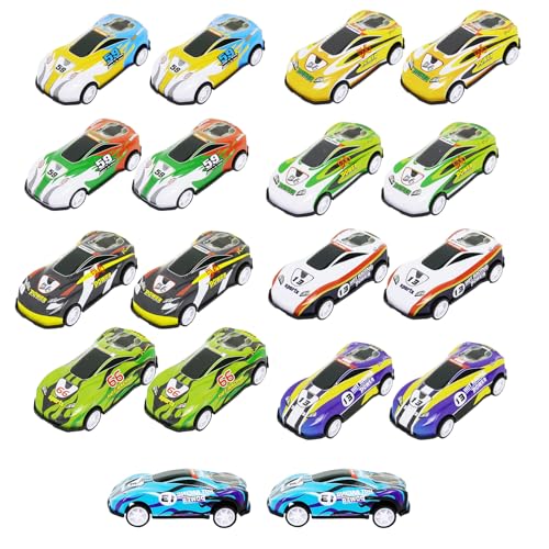 20 Stück Mini Auto Set, Spiele Stunt Spielzeugauto, Rennauto Metall, Mini Push and Go Auto Spielzeug, Aufziehautos mit Rückzug, Pull Back Autos für Mädchen Jungen Spielzeug Geschenk, Zufällige Farbe 20 Stück Mini Auto Set, Spiele Stunt Spielzeugauto, Rennauto Metall, Mini Push and Go Auto Spielzeug, Aufziehautos mit Rückzug, Pull Back Autos für Mädchen Jungen Spielzeug Geschenk, Zufällige Farbe von DBTW
