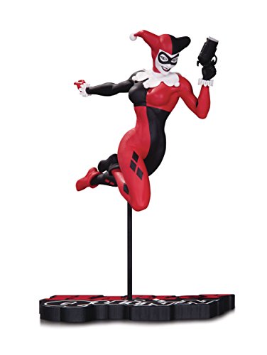 DC Comics JAN170429 Harley Quinn Statue, Rot/Weiß/Schwarz von DC Collectibles