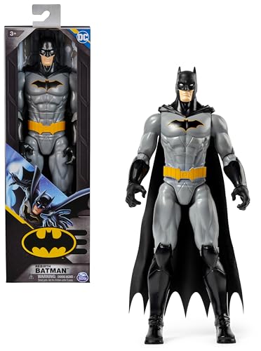 Batman S1-Actionfigur, 30 cm groß, voll beweglich für spannende Abenteuer und actionreiche Stunts, Spielzeug für Kinder ab 4 Jahren, original Comic-Design Batman S1-Actionfigur, 30 cm groß, voll beweglich für spannende Abenteuer und actionreiche Stunts, Spielzeug für Kinder ab 4 Jahren, original Comic-Design von DC Comics