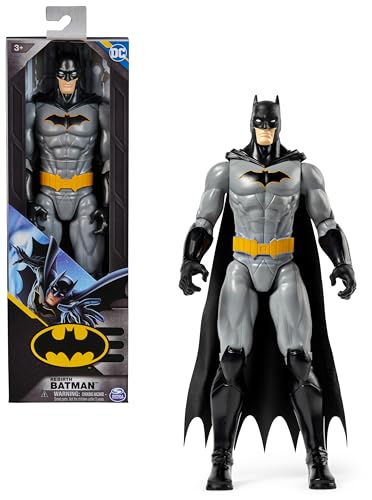 Batman S1-Actionfigur, 30 cm groß, voll beweglich für spannende Abenteuer und actionreiche Stunts, Spielzeug für Kinder ab 4 Jahren, original Comic-Design von DC Comics