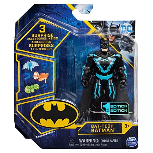 DC Bat-Tech Suit Batman Actionfigur, 10,2 cm, 1. Auflage von DC Comics