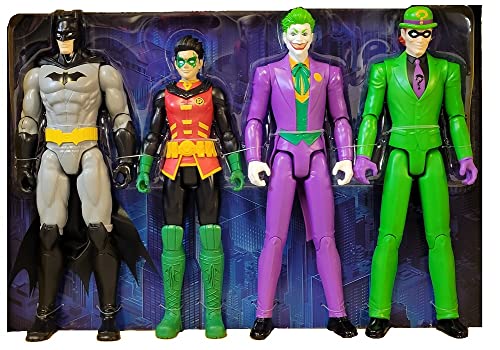 DC Comics Batman 4-Pack Action Figures Batman, Robin, The Joker, The Riddler DC Comics Batman 4-Pack Action Figures Batman, Robin, The Joker, The Riddler von DC Comics