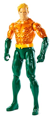 DC Mattel GDT52 Justice League True-Moves Actionfigur (30 cm) Aquaman, Spielzeug ab 3 Jahren von DC Comics