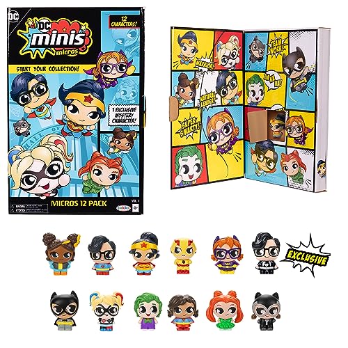 DC Super Hero Girls Dolls 3,8 cm Hero Multipack [Amazon Exclusive] von DC Super Hero Girls