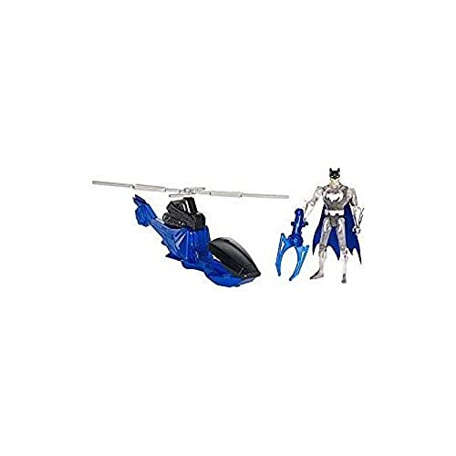 Justice League Action FGP34 und Batman Batcopter Fahrzeug und Figur Set von DC Comics