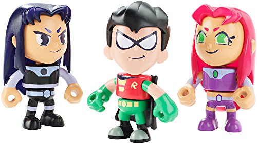 Teen Titans Go! Robin Blackfire Starfire Mini Figures Englisch Version von DC Comics
