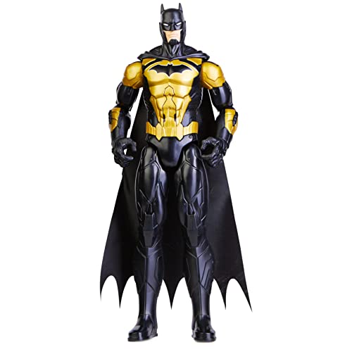 dc comics | Batman | Batman-Figur Gold und Schwarz im Maßstab 30 cm mit originellen Dekorationen, Umhang und 11 Gelenkpunkten - Spielzeug für Kinder und Mädchen ab 3 Jahren dc comics | Batman | Batman-Figur Gold und Schwarz im Maßstab 30 cm mit originellen Dekorationen, Umhang und 11 Gelenkpunkten - Spielzeug für Kinder und Mädchen ab 3 Jahren von DC Comics