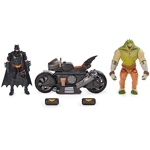 Batman - Batcycle with 10 cm Killer Croc & Batman (6067444) von DC