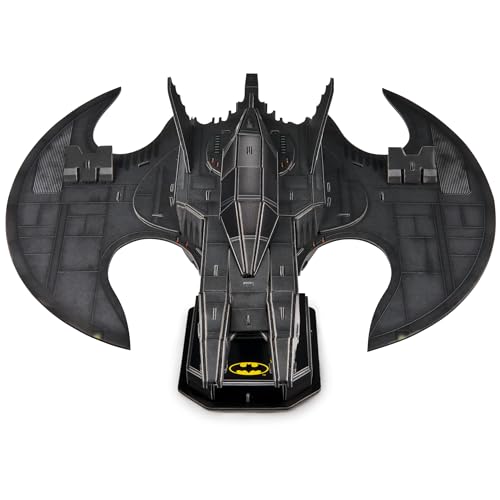 DC 4D Build – 3D-Puzzle Comics – Modell Batman 71 Teile – Mini-Batwing Batman de la Saga – Puzzle Erwachsene – Bauspiel zum Sammeln – Modell zum Bauen – Spiel für Kinder ab 12 Jahren von DC