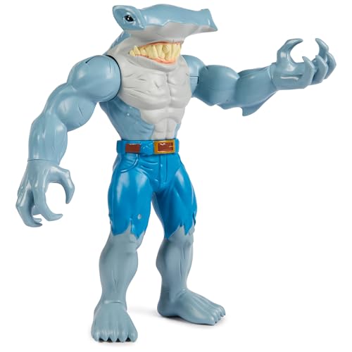 DC Comics, Batman Giant Series King Shark Actionfigur, 30 Zentimeter Superhelden-Sammelfigur, Kinderspielzeug für Jungen und Mädchen ab 3 Jahren von DC Comics